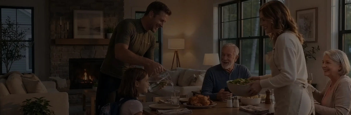 
Family enjoying secure and convenient smart home access with ULTRALOQ smart locks
