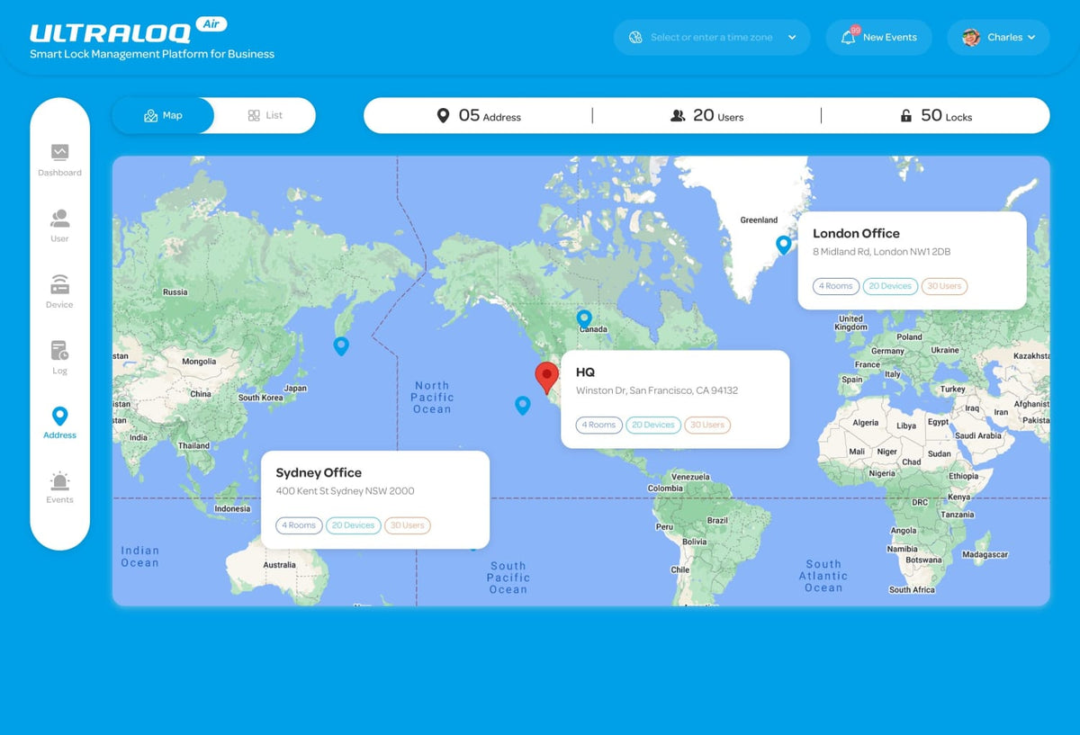 
Control Any Door Remotely for Become a Master Access Manager with ULTRALOQ Air
