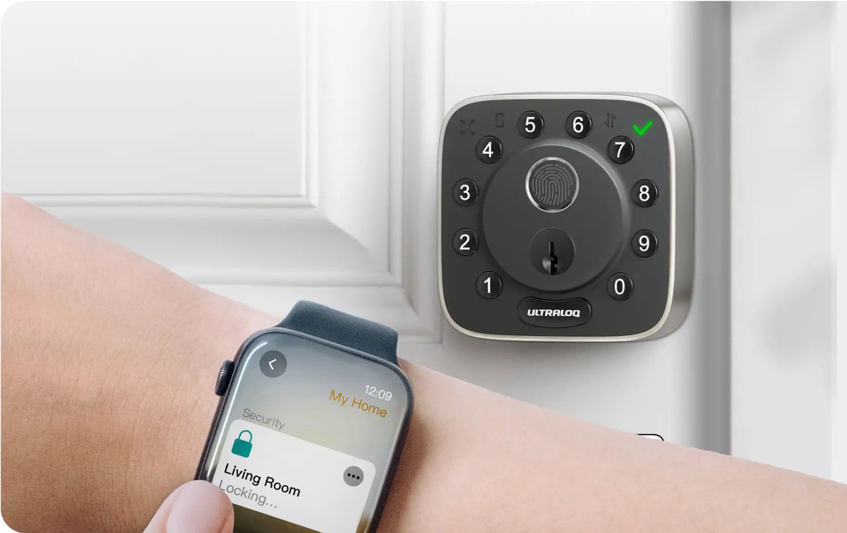 
ULTRALOQ Bolt Fingerprint Keyless Smart Lock — Watch App
