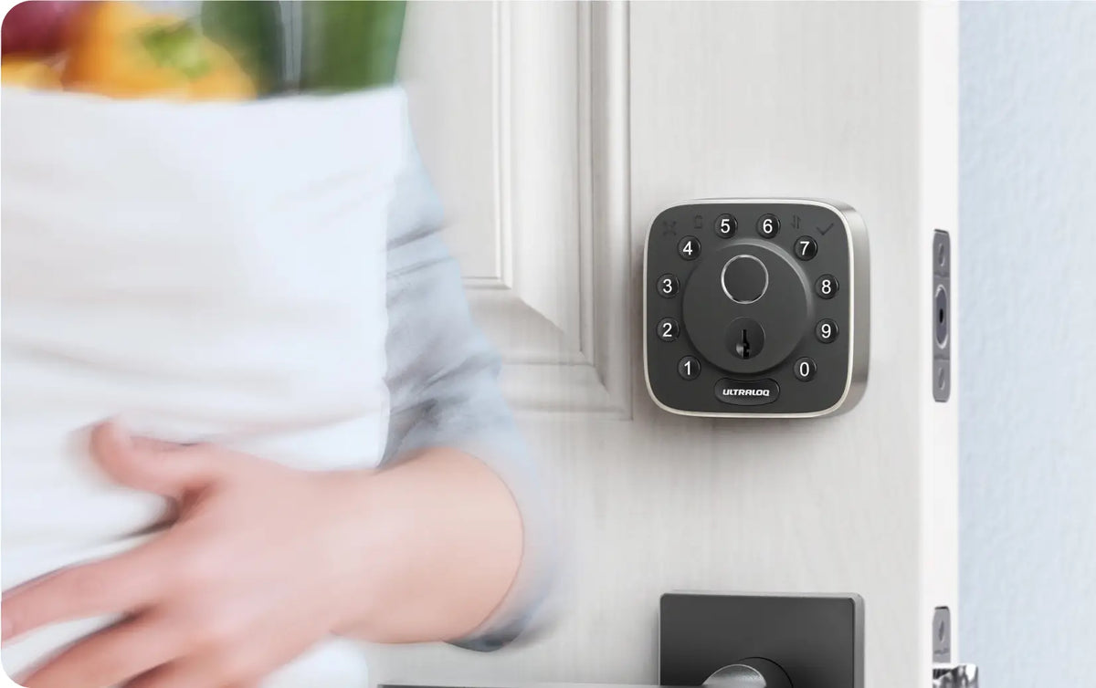 
ULTRALOQ Bolt Fingerprint Keyless Smart Lock — Auto Unlock/Lock
