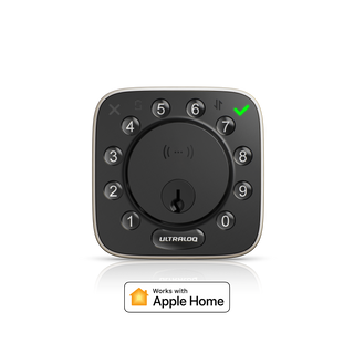 ULTRALOQ Bolt NFC smart lock, works with Apple Home