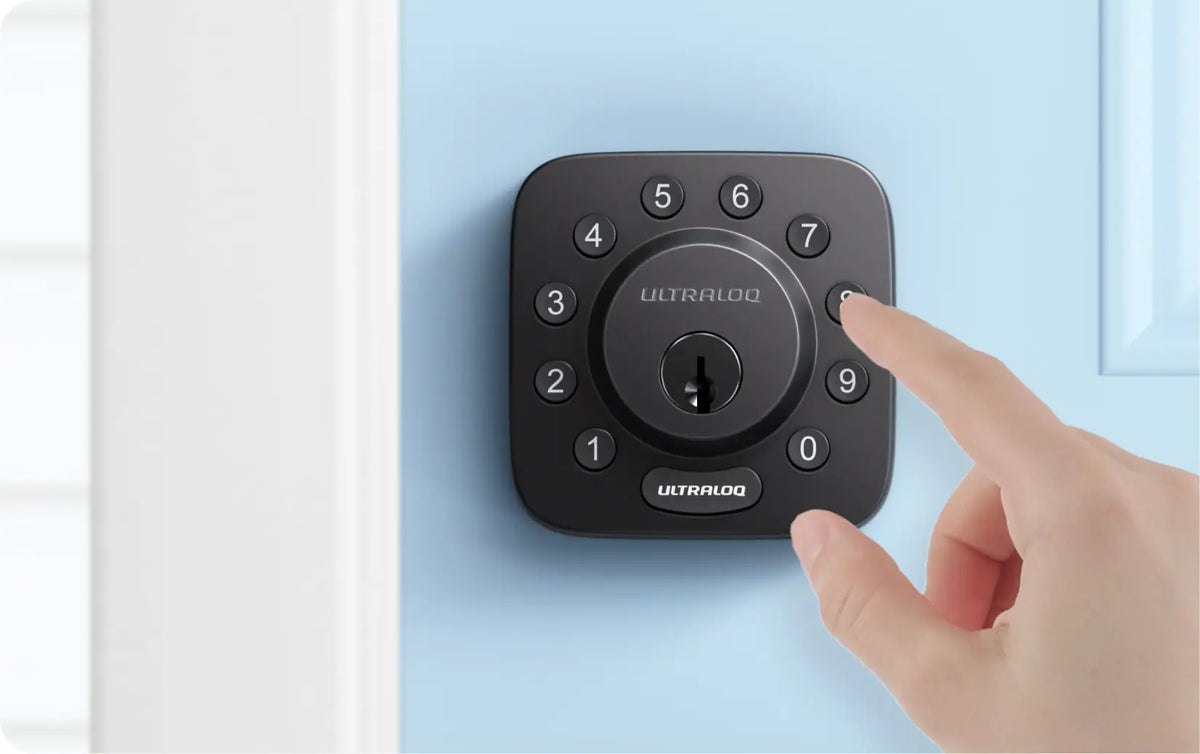 
ULTRALOQ Bolt Z-Wave Smart Lock for SmartThings, Home Assistant &amp; Alarm.com — Pin Code
