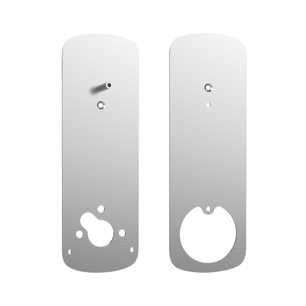 ULTRALOQ smart lock cover plate Satin Nickel