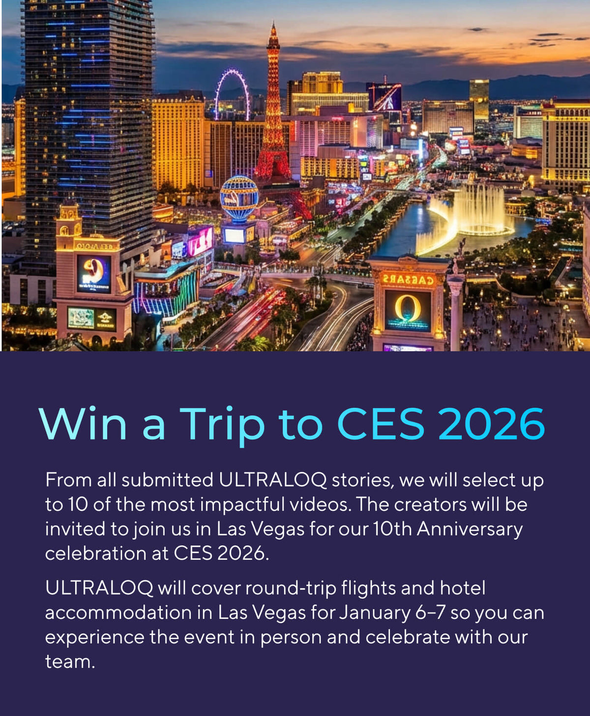 Win a trip to CES 2026