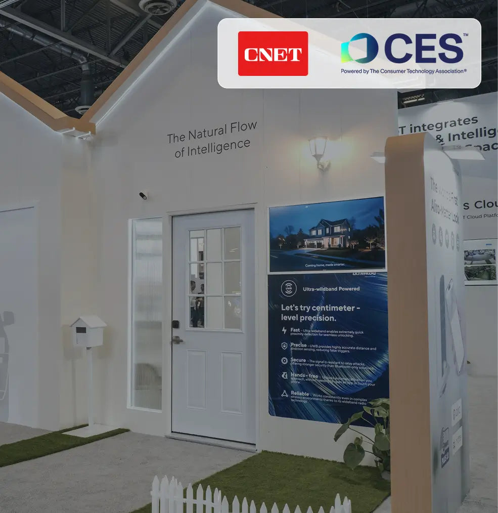 
ULTRALOQ smart lock featured at CES with CNET technology showcase
