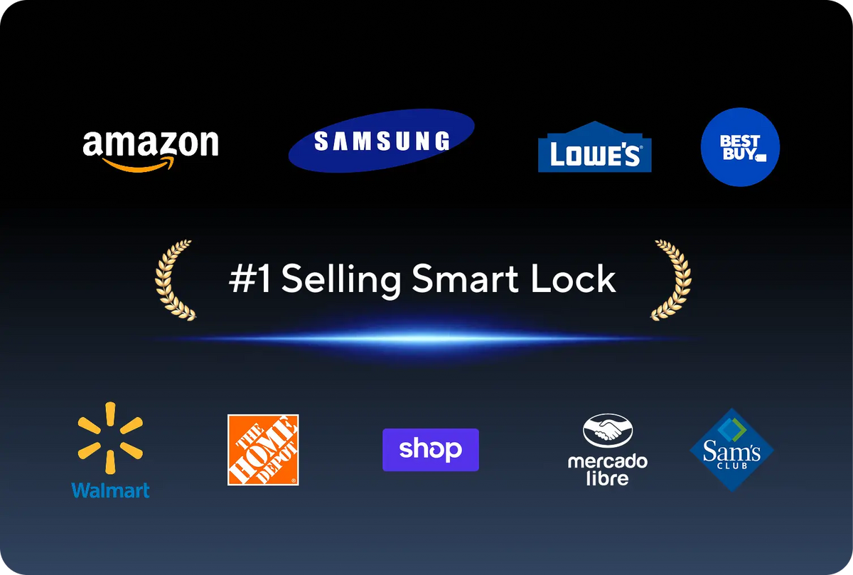 
ULTRALOQ smart locks available at leading retailers and online marketplaces
