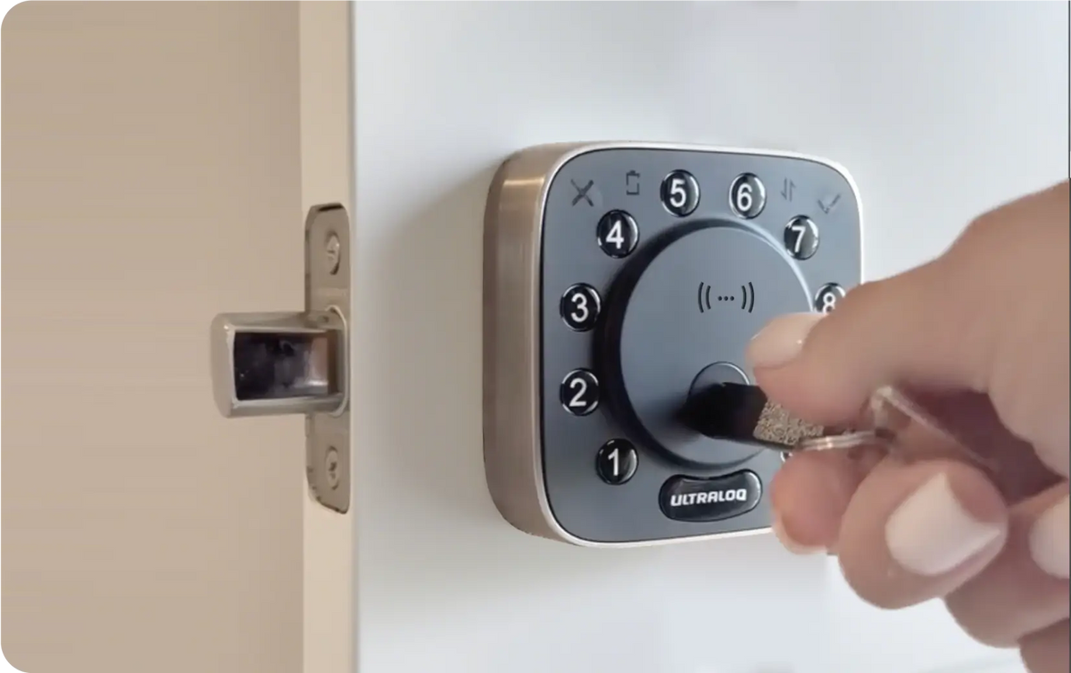 
ULTRALOQ Bolt NFC Keyless Smart Lock — Physical Key
