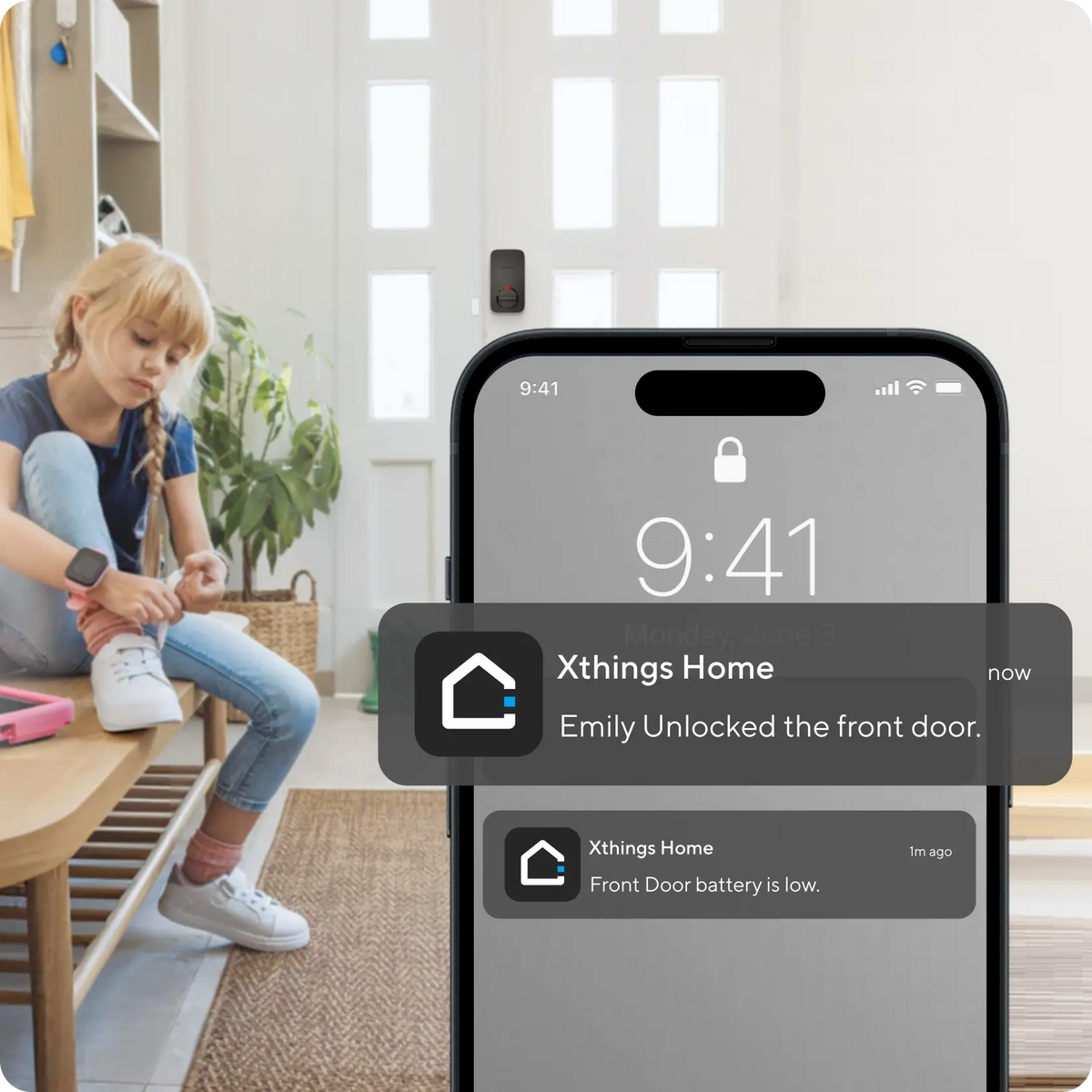 
Receive Alerts for Easily manage and share access
