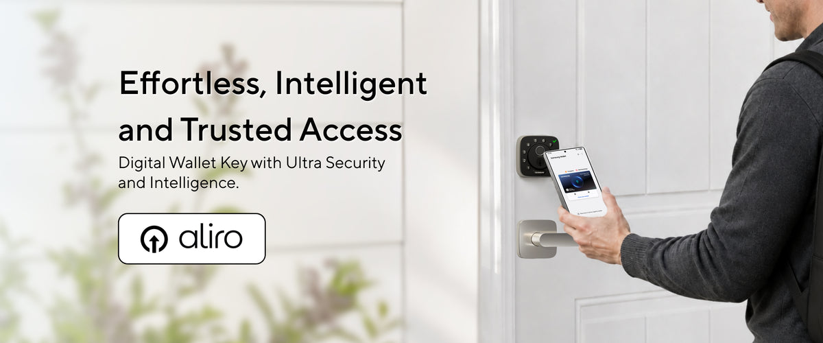 Aliro digital key access for ULTRALOQ Bolt Pro