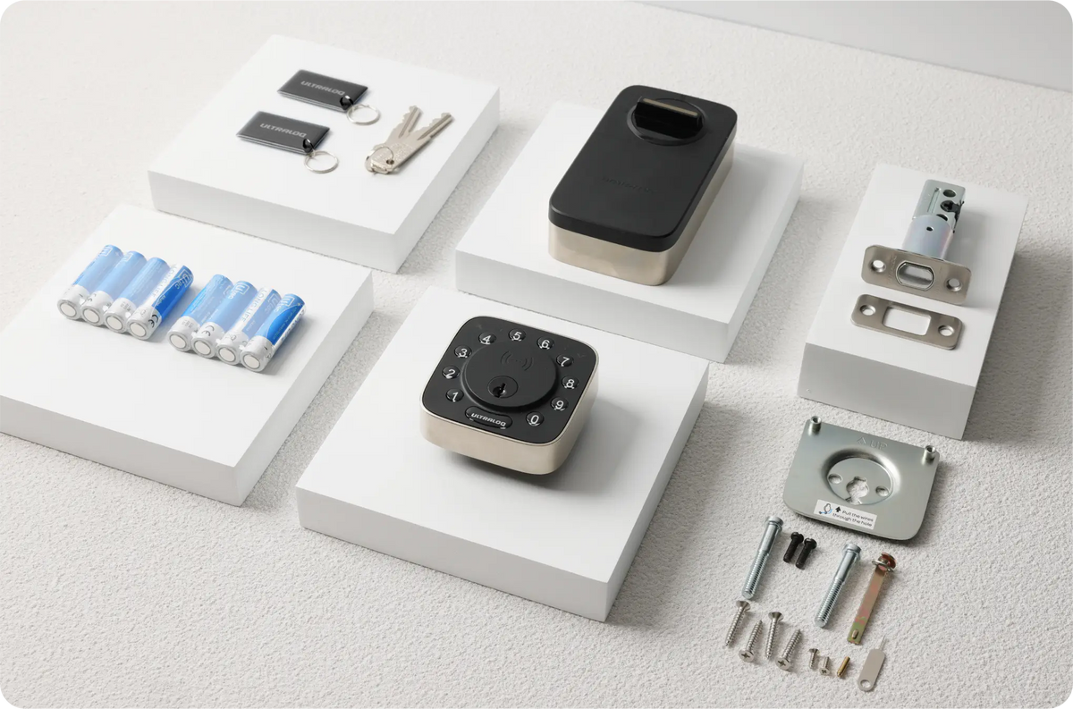 
ULTRALOQ Bolt NFC Keyless Smart Lock — DIY install
