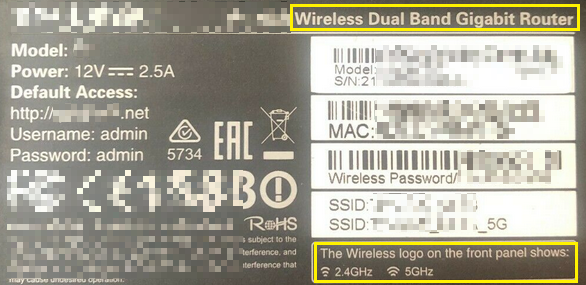 How to find out whether my WiFi network is 2.4GHz, 5GHz, or 2.4GHz&5GHz ...